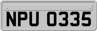 NPU0335