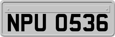 NPU0536
