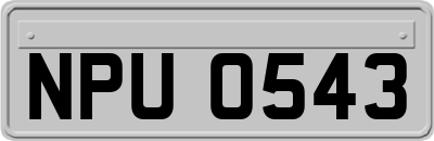 NPU0543