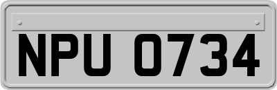 NPU0734