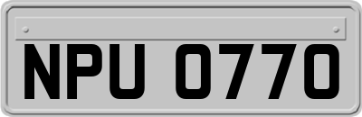 NPU0770