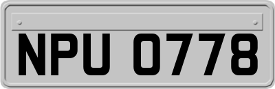 NPU0778