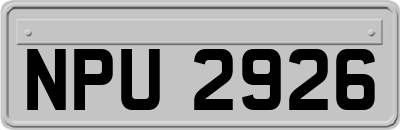 NPU2926