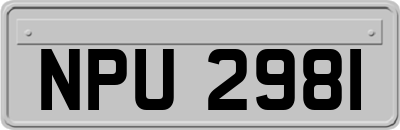 NPU2981