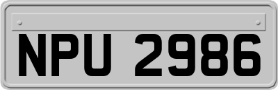 NPU2986