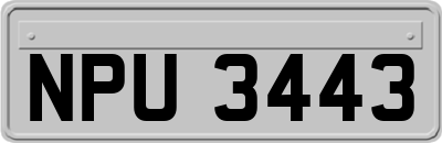 NPU3443