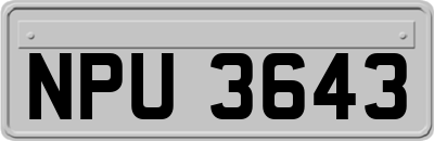 NPU3643