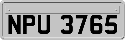 NPU3765
