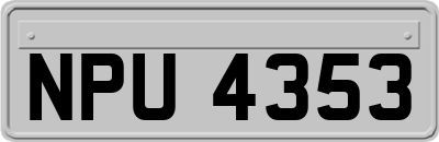 NPU4353