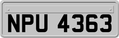 NPU4363