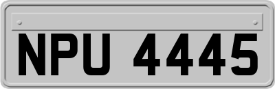 NPU4445