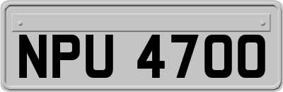 NPU4700