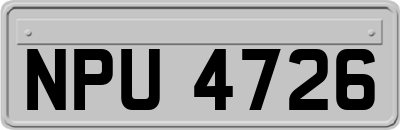 NPU4726