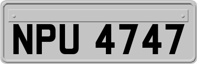 NPU4747