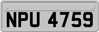 NPU4759