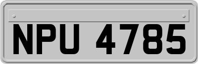 NPU4785