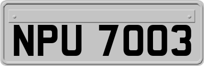 NPU7003