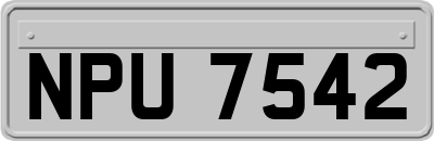 NPU7542