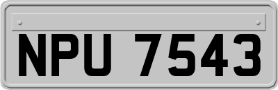 NPU7543