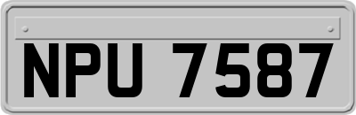 NPU7587