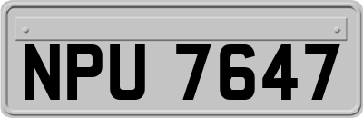 NPU7647