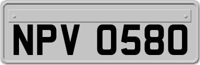 NPV0580