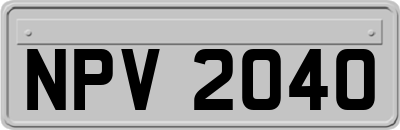 NPV2040