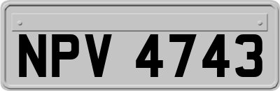NPV4743