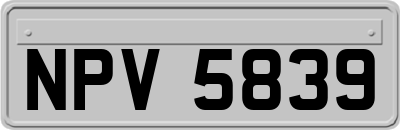NPV5839