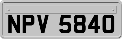 NPV5840