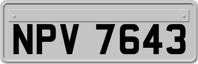 NPV7643