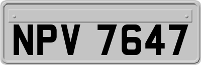 NPV7647