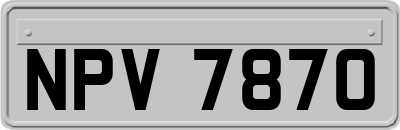 NPV7870