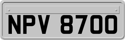 NPV8700