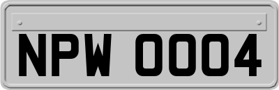 NPW0004