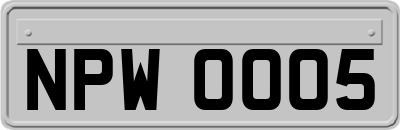 NPW0005