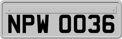 NPW0036