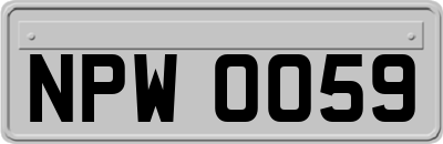 NPW0059