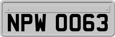 NPW0063