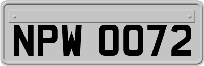 NPW0072
