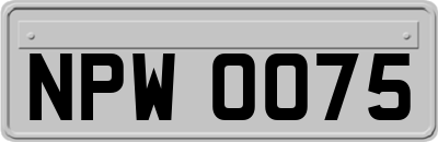 NPW0075