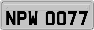 NPW0077