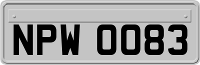 NPW0083