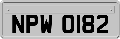 NPW0182