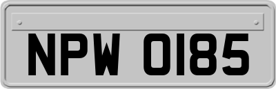 NPW0185