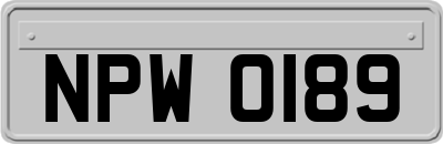 NPW0189