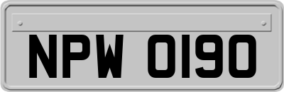 NPW0190