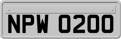 NPW0200
