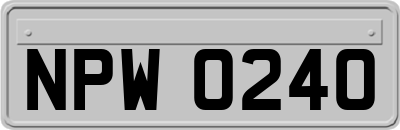 NPW0240
