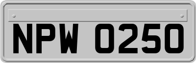 NPW0250